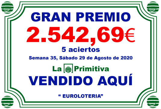 EuroLoteria - GRAN PREMIO 2