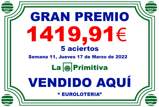 EuroLoteria - GRAN PREMIO 5